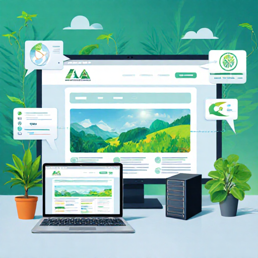 AI website builders contributing to sustainable web design practices